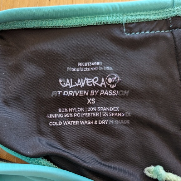 Calavera Core Hipster Bottom, green, size XS - Picture 4 of 4